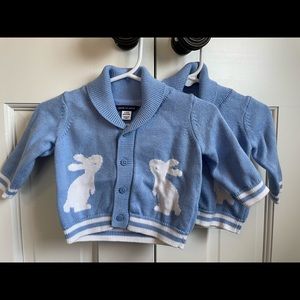 Janie & Jack Bunny sweaters